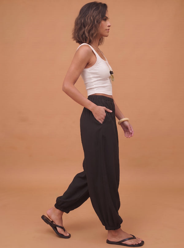 PANTALÓN ALADÍN NEGRO