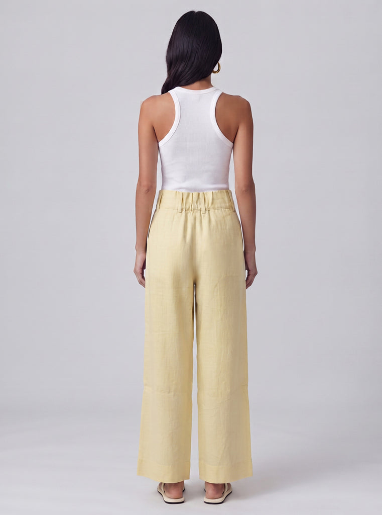 PANTALÓN CANVAS AMARILLO