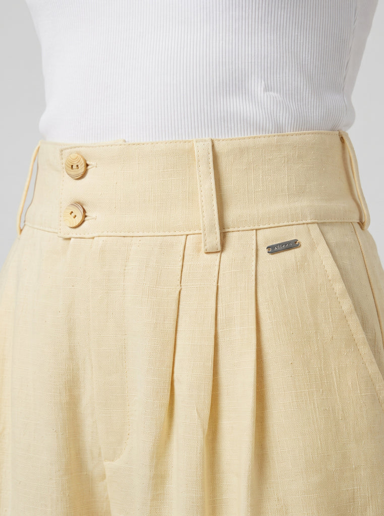 PANTALÓN CANVAS AMARILLO