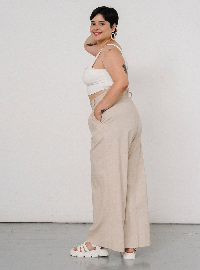 PANTALÓN CANVAS NATURAL