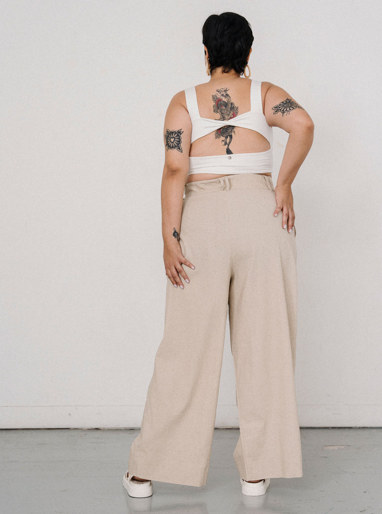 PANTALÓN CANVAS NATURAL