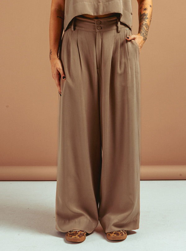 PANTALÓN CANVAS MOCA