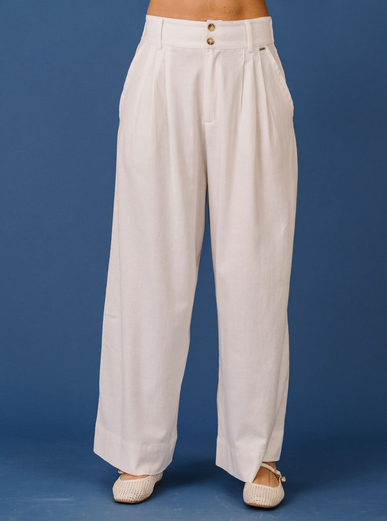 PANTALÓN CANVAS IVORY