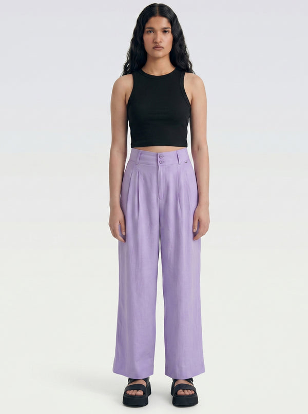 PANTALÓN CANVAS LILA