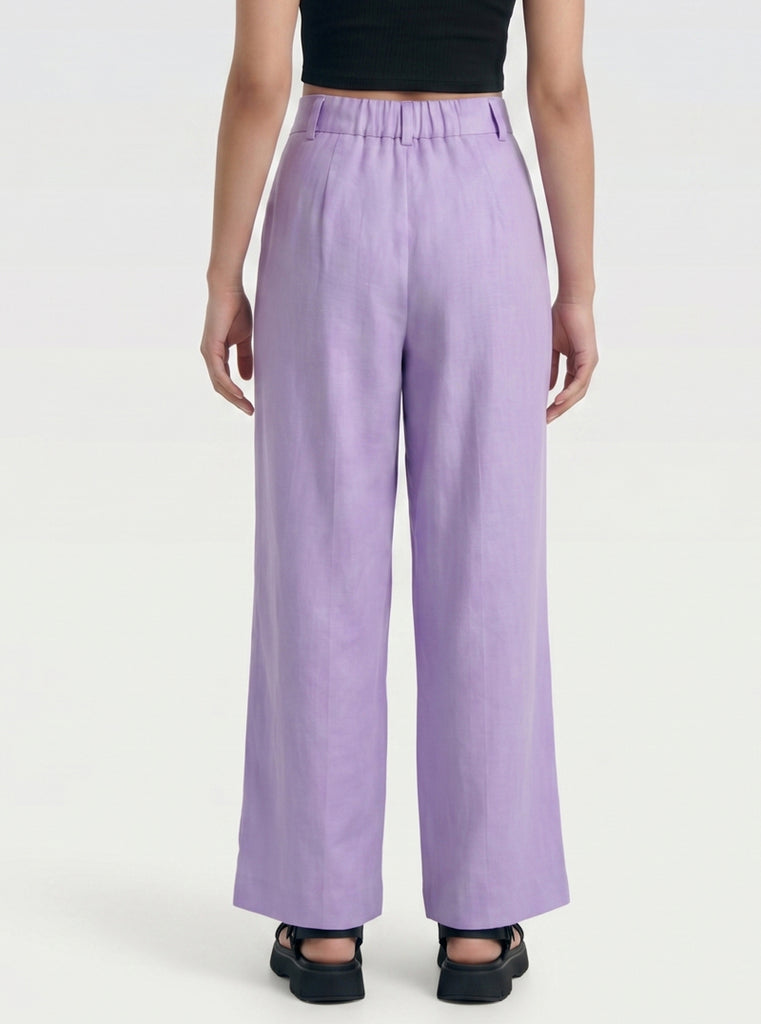 PANTALÓN CANVAS LILA