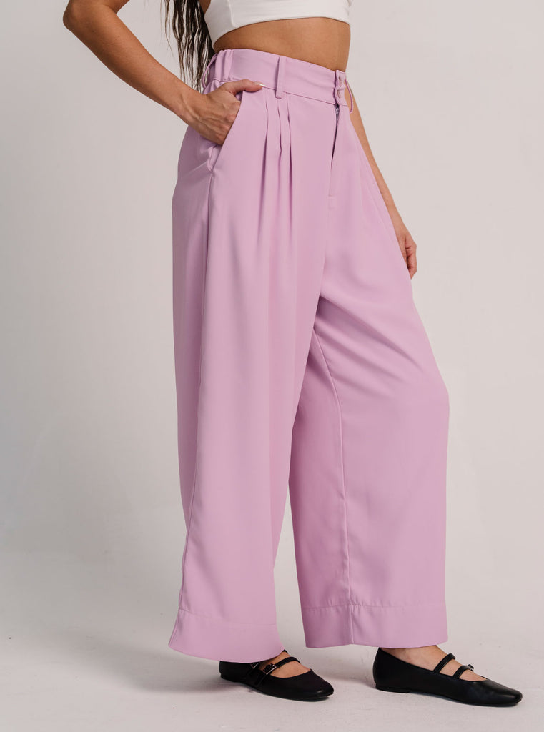 PANTALÓN CANVAS ROSA