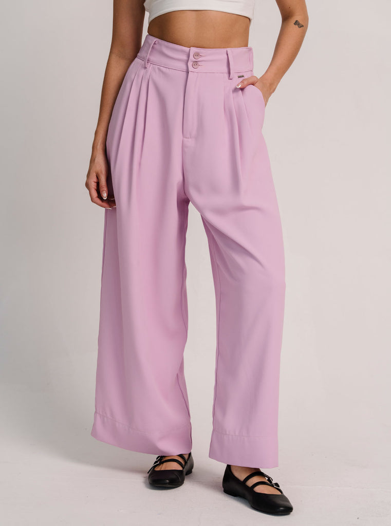 PANTALÓN CANVAS ROSA