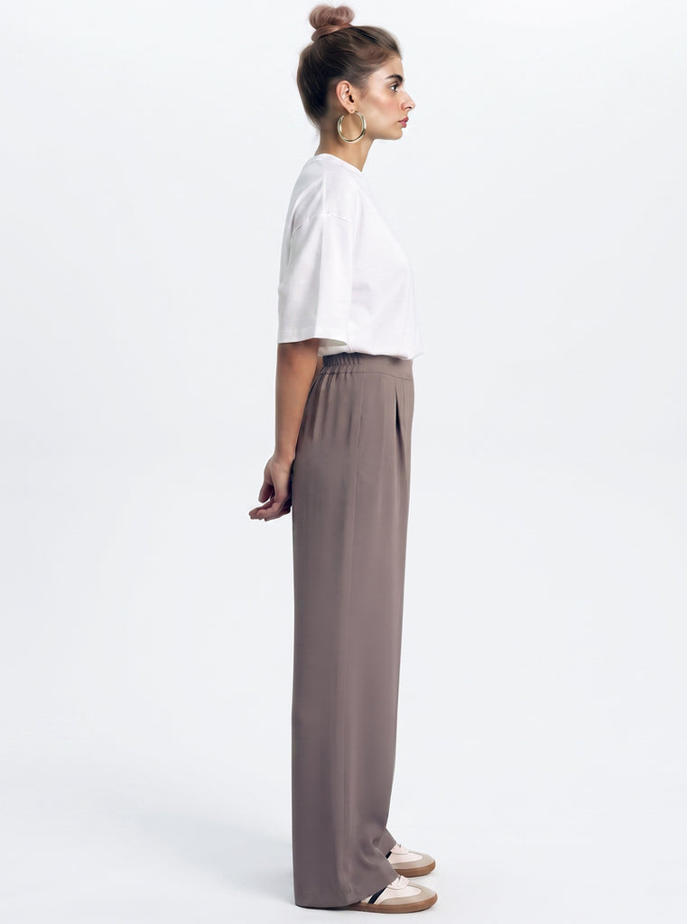 PANTALÓN CÓMODO CAQUI