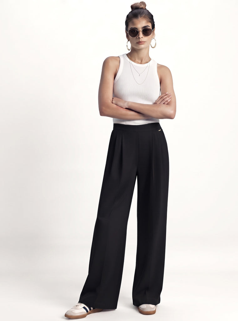 PANTALÓN COMÒDO NEGRO