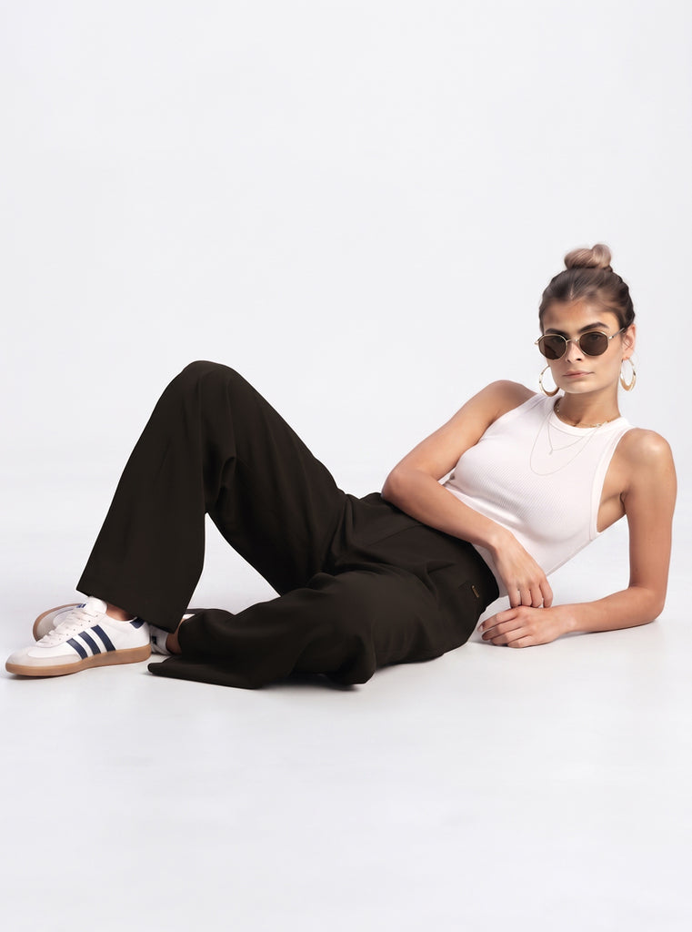 PANTALÓN COMÒDO NEGRO