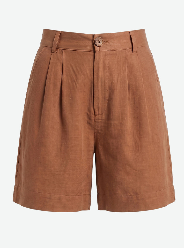 SHORT MESTIZO CAQUI