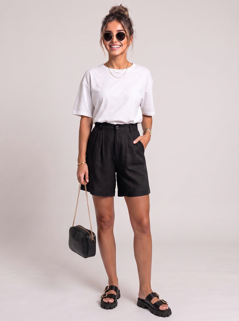 SHORT MESTIZO NEGRO
