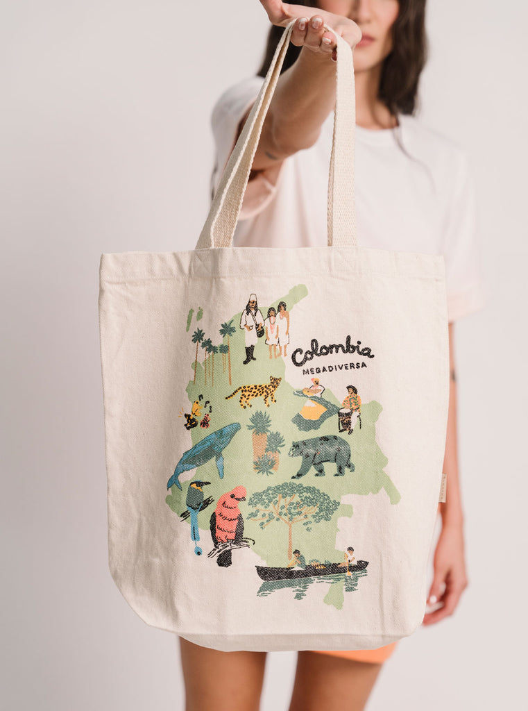 TOTEBAG MEGADIVERSO VINTAGE