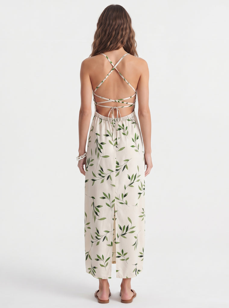 VESTIDO HOJA DE GUADUA