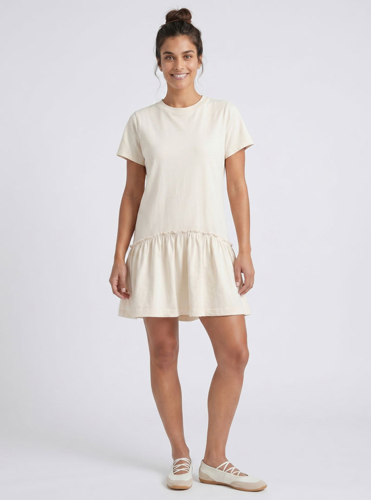 VESTIDO MERENGUE MARFIL