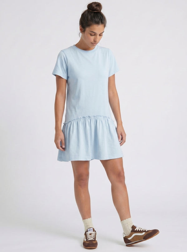 VESTIDO MERENGUE AZUL