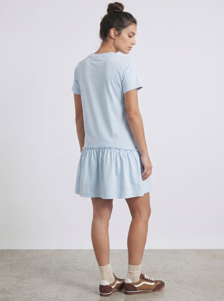 VESTIDO MERENGUE AZUL