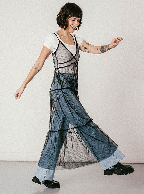 VESTIDO BIONICA MALLA