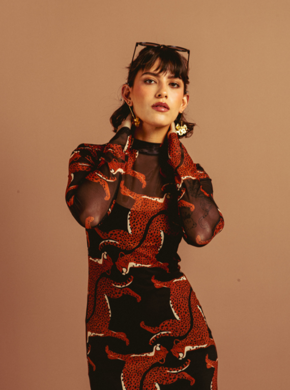 VESTIDO LEOPARDO