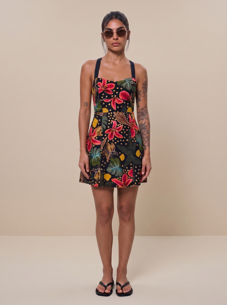 VESTIDO LIRIO CARMÍN