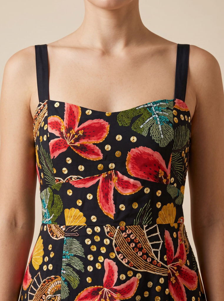 VESTIDO LIRIO CARMÍN