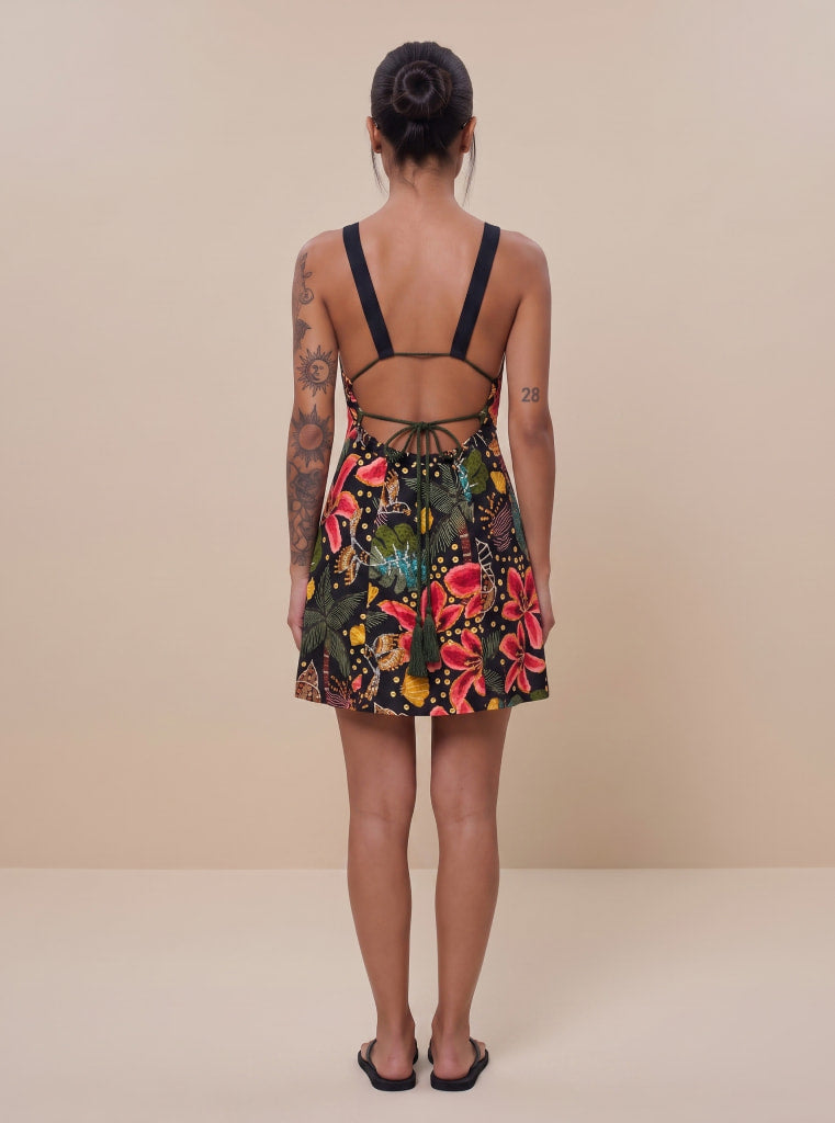 VESTIDO LIRIO CARMÍN
