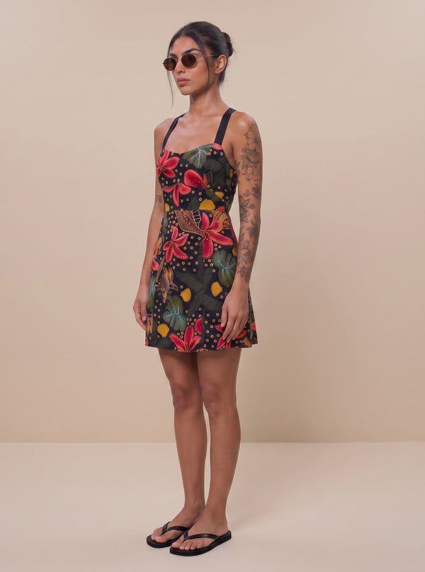 VESTIDO LIRIO CARMÍN