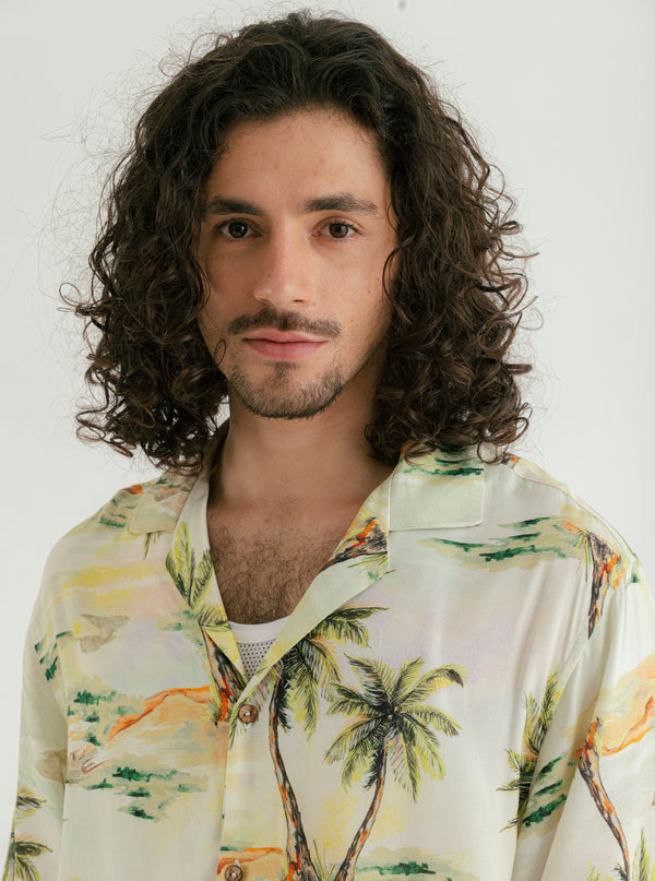 CAMISA UNISEX PLAYA BLANCA