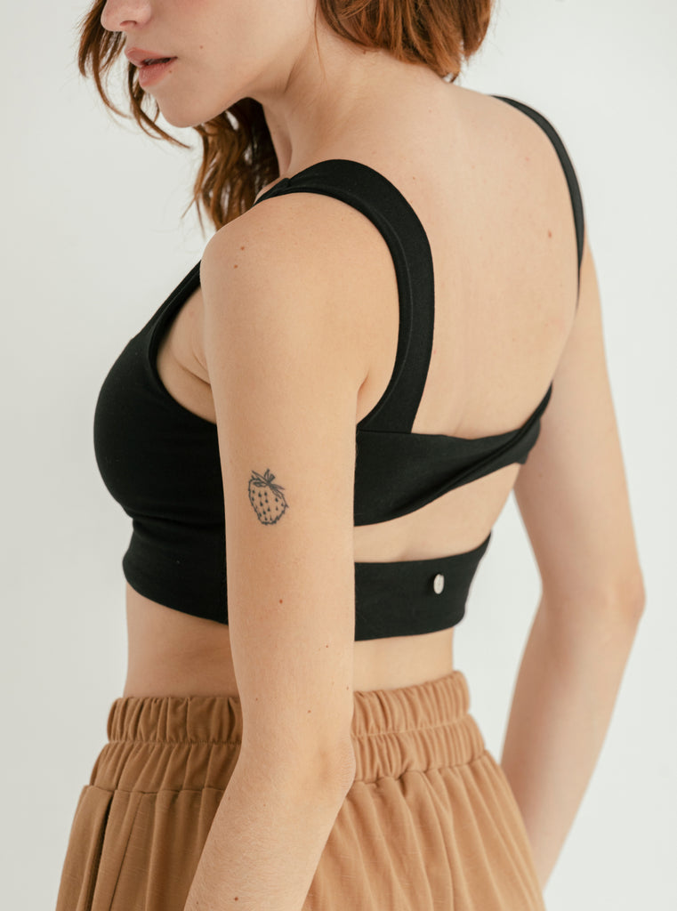 TOP RECTO SIGILO NEGRO