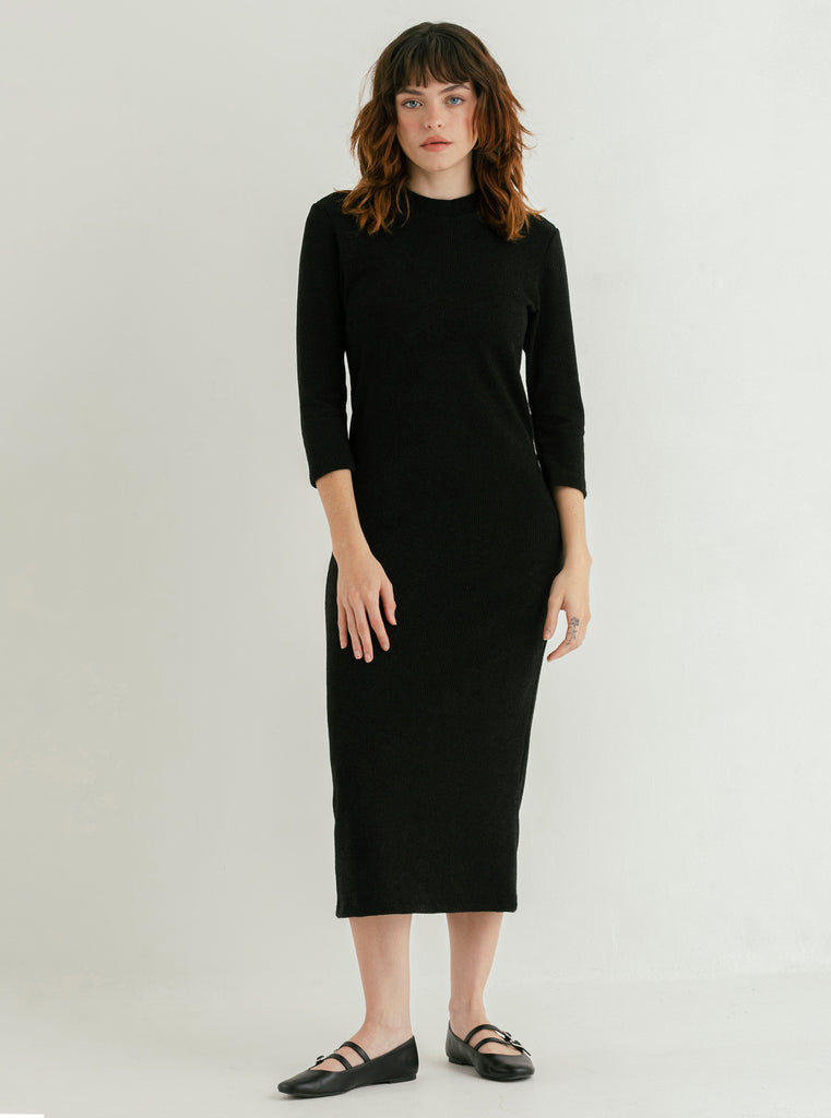 VESTIDO TULIPÁN NEGRO