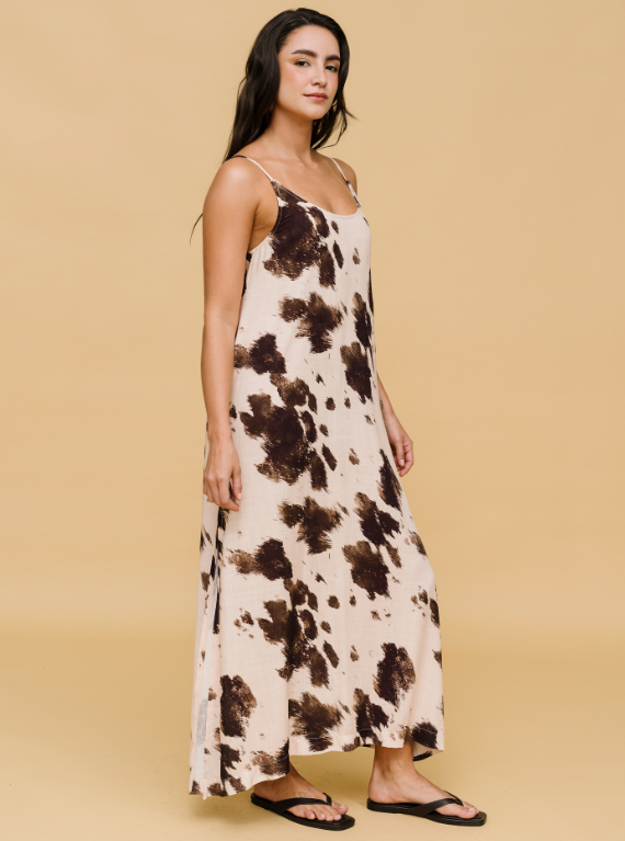 VESTIDO PRINT VACA