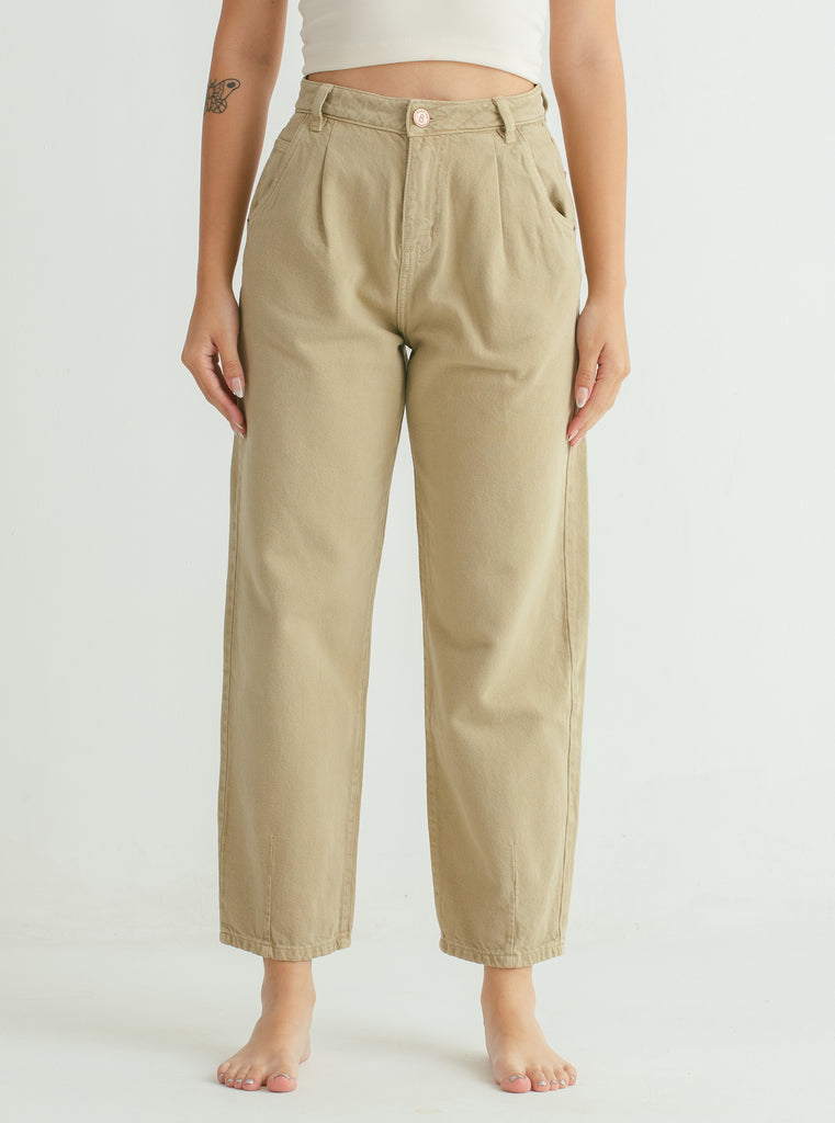 PANTALÓN BIONICA BAGGY CAQUI
